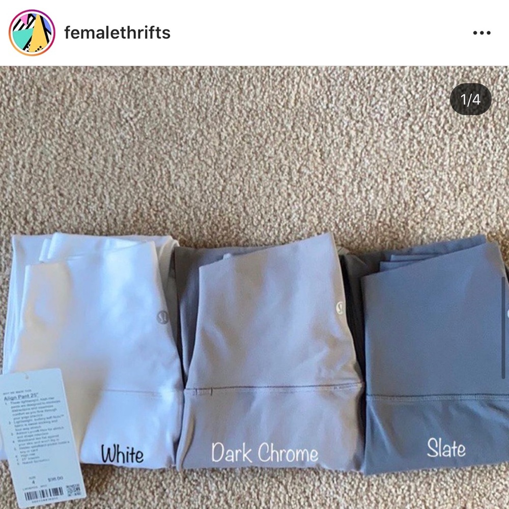 PSA SCAM ON IG - DO NOT BUY LULULEMON ALIGN ON IG! - Picture 8 of 11